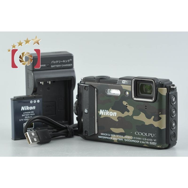 ニコン（Nikon） 【中古】Nikon COOLPIX AW130 カムフラージュグリーン 