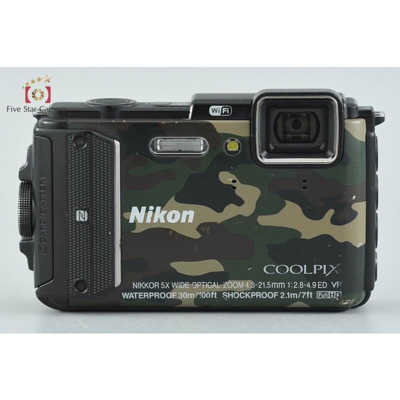 ニコン（Nikon） 【中古】Nikon COOLPIX AW130 カムフラージュグリーン 