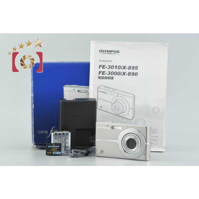 【動作確認済】OLYMPUS オリンパス fe FE-3010 レトロコンデジ OLYMPUS デジタルカメラ FE-3010 FE-3010 動作確認済】OLYMPUS