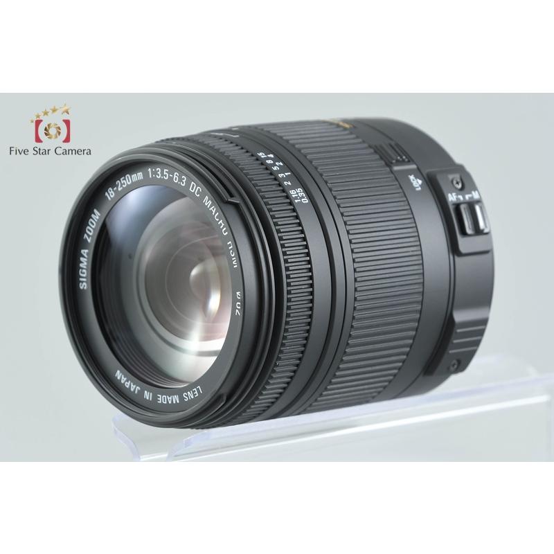 シグマ（SIGMA） 【中古】SIGMA 18-250mm f/3.5-6.3 DC MACRO HSM