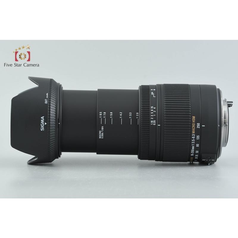 シグマ（SIGMA） 【中古】SIGMA 18-250mm f/3.5-6.3 DC MACRO HSM