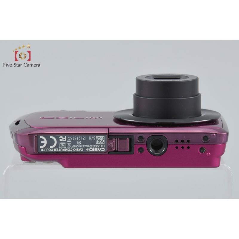CASIO カシオ EXILIM EX-Z330 ピンク 稼動品 現物のみ CASIO（カシオ） 【中古】CASIO EXILIM EX-Z330 パープル コンパクト