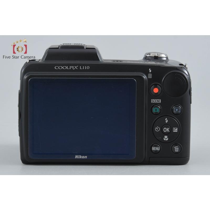 ニコン（Nikon） 【中古】Nikon COOLPIX L110 ブラック コンパクト