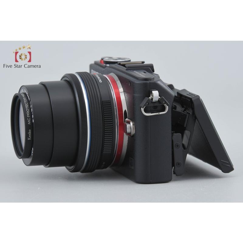 OLYMPUSE-PL6 14-42mm EZ レンズキット [ブラック] PEN E-PL6 Lite 