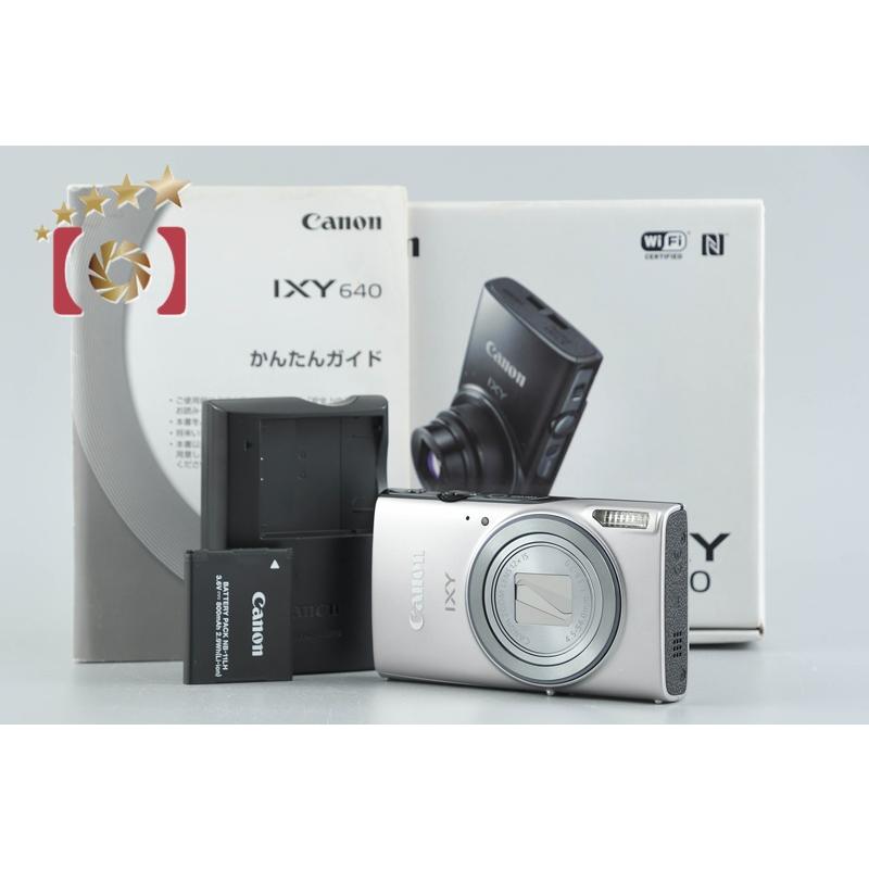 キヤノン（Canon） 【中古】Canon IXY 640 シルバー コンパクト