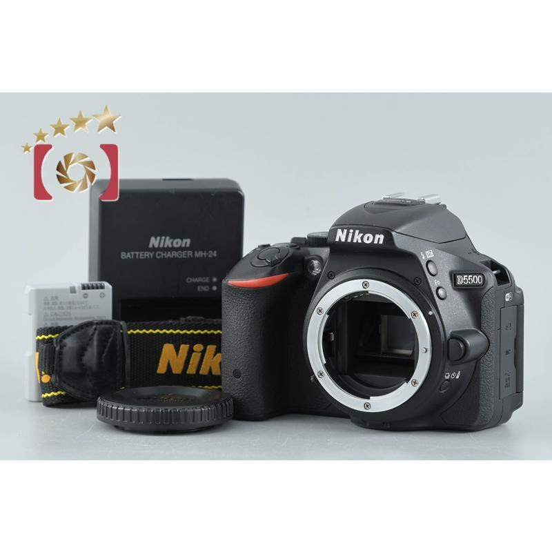 ニコン（Nikon） 【中古】Nikon D5500 ブラック デジタル一眼レフ