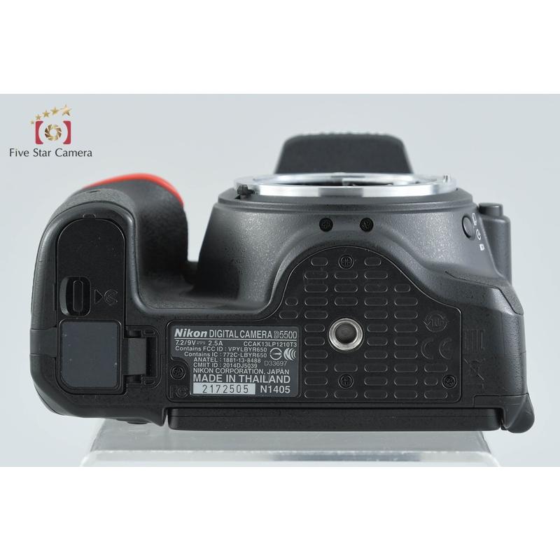 ニコン（Nikon） 【中古】Nikon D5500 ブラック デジタル一眼レフ
