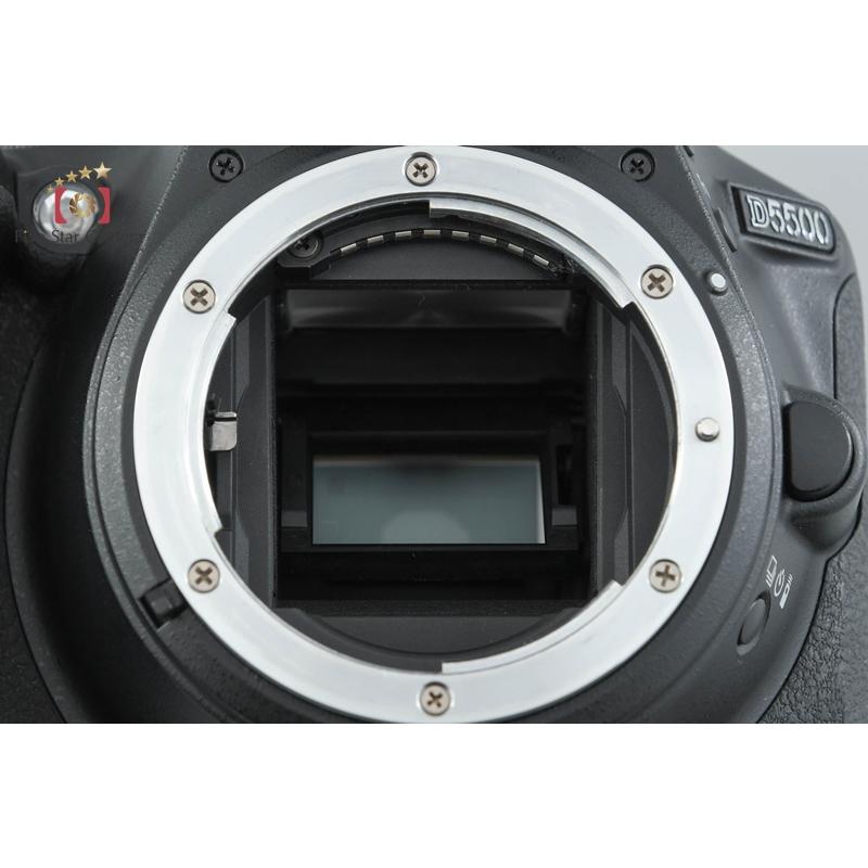 ニコン（Nikon） 【中古】Nikon D5500 ブラック デジタル一眼レフ