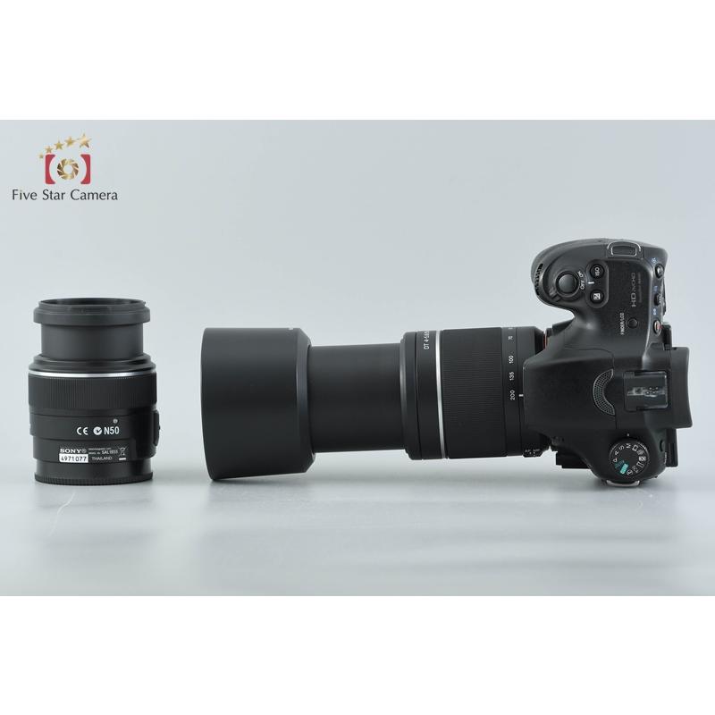 SONY（ソニー） 【中古】SONY α65 SLT-A65V ダブルズームレンズキット