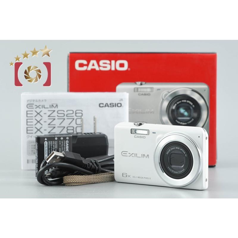 CASIO EXILIM EX-Z780 デジタルカメラ ホワイト CASIO EXILIM EX-Z780