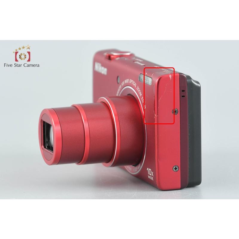 ニコン（Nikon） 【中古】Nikon COOLPIX S6200 ブリリアントレッド
