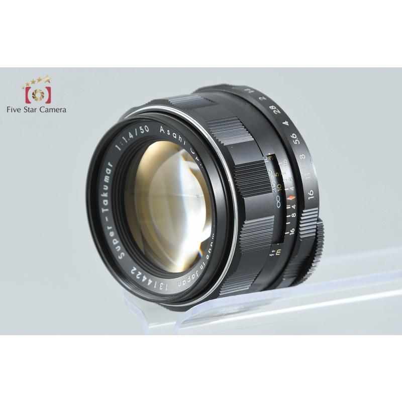 ペンタックス 【中古】PENTAX Super-Takumar 50mm f/1.4 前期型 8枚玉