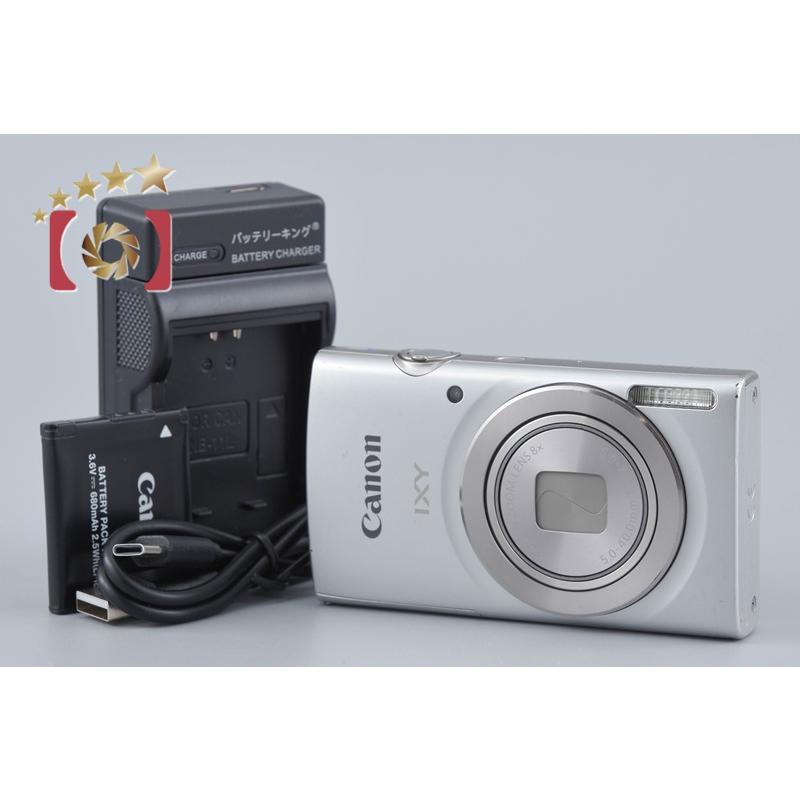 Canon IXY 180 コンパクトデジタルカメラ シルバー 動作確認済 キヤノン（Canon） 【中古】Canon IXY 180 シルバー コンパクト