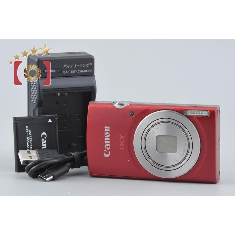 Canon IXY 200 コンパクトデジタルカメラ 本体　中古 キヤノン（Canon） 【中古】Canon IXY 200 レッド コンパクトデジタル