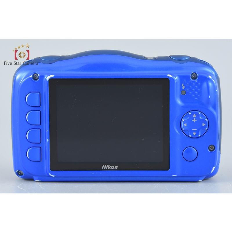 ニコン（Nikon） 【中古】Nikon COOLPIX S33 ブルー コンパクト