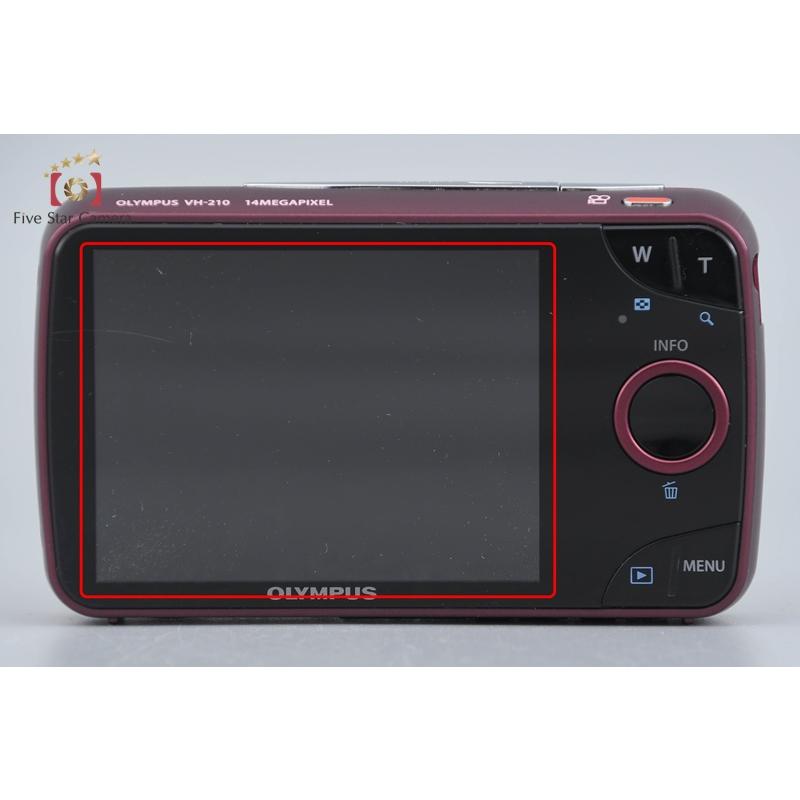 オリンパス（OLYMPUS） 【中古】OLYMPUS VH-210 レッド コンパクト