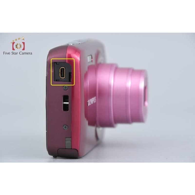 オリンパス（OLYMPUS） 【中古】OLYMPUS VH-210 レッド コンパクト