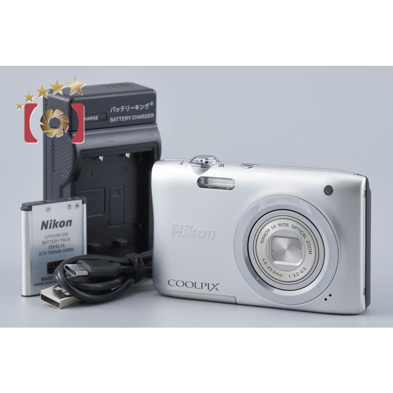ニコン（Nikon） 【中古】Nikon COOLPIX A100 シルバー コンパクト