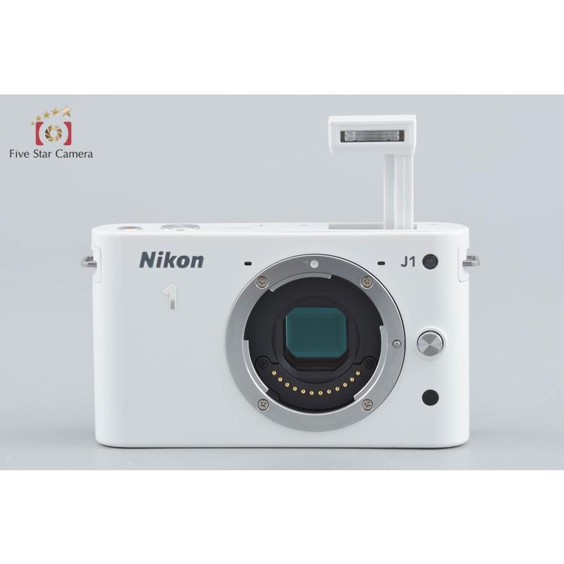 ニコン（Nikon） 【中古】Nikon 1 J1 標準ズームレンズキット ホワイト