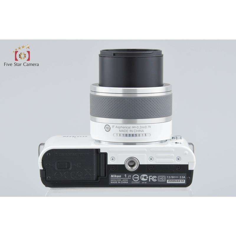 ニコン（Nikon） 【中古】Nikon 1 J1 標準ズームレンズキット ホワイト