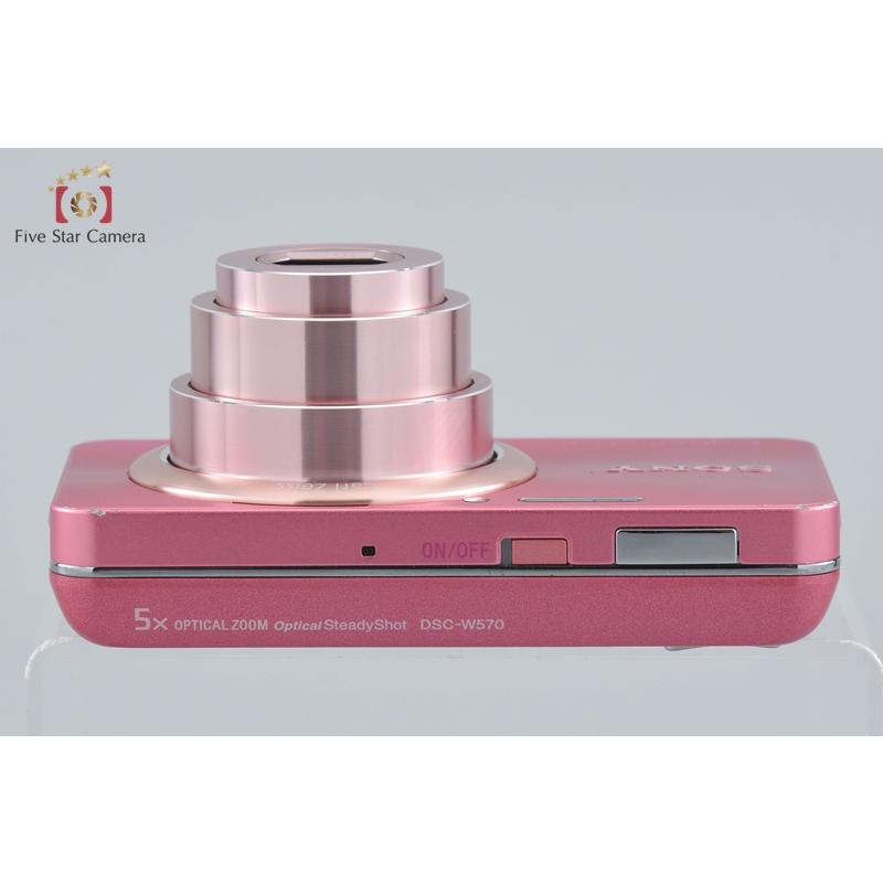 SONY（ソニー） 【中古】SONY Cyber-shot DSC-W570 ピンク コンパクト