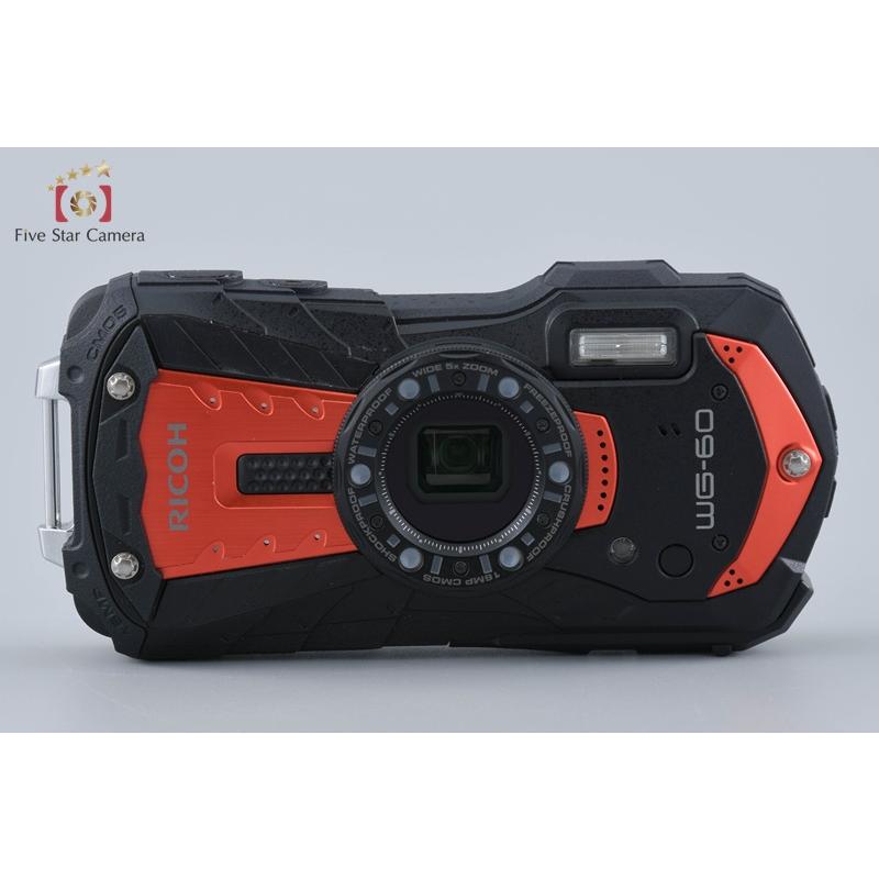 リコー（RICOH） 【中古】RICOH PENTAX ペンタックス WG-60 レッド