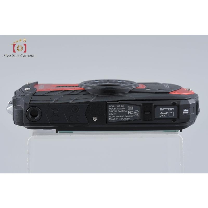 リコー（RICOH） 【中古】RICOH PENTAX ペンタックス WG-60 レッド