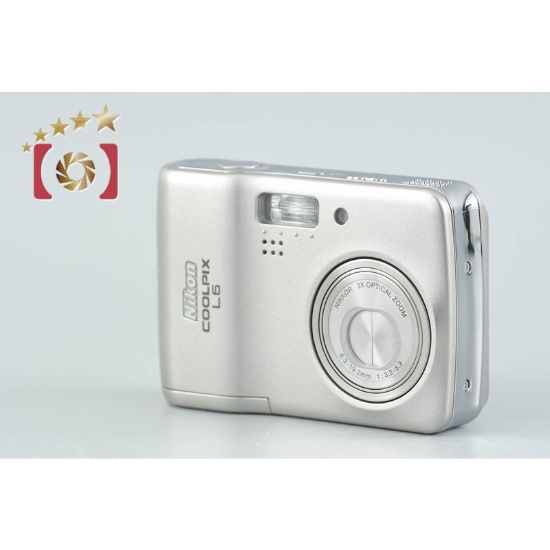 ニコン（Nikon） 【中古】Nikon COOLPIX L6 チタンシルバー コンパクト