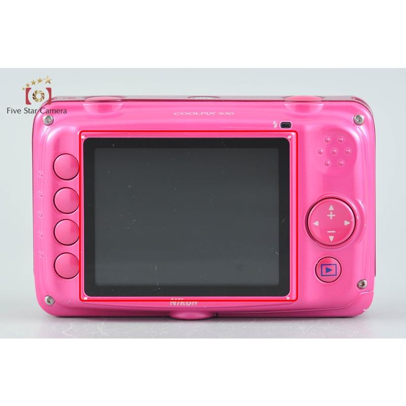 ニコン（Nikon） 【中古】Nikon COOLPIX S30 ピンク コンパクト
