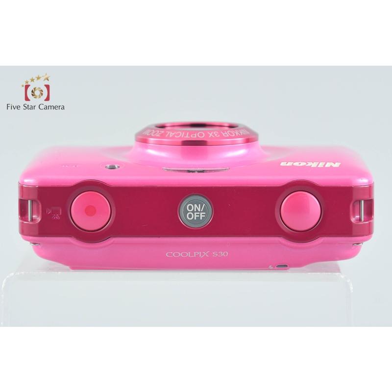 ニコン（Nikon） 【中古】Nikon COOLPIX S30 ピンク コンパクト