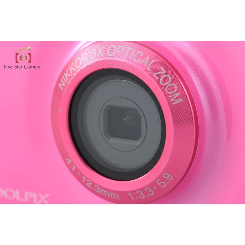 ニコン（Nikon） 【中古】Nikon COOLPIX S30 ピンク コンパクト