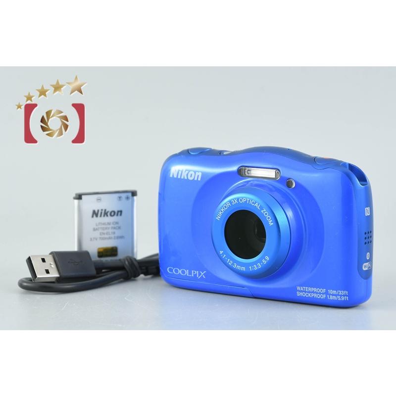 ニコン（Nikon） 【中古】Nikon COOLPIX W100 ブルー コンパクト
