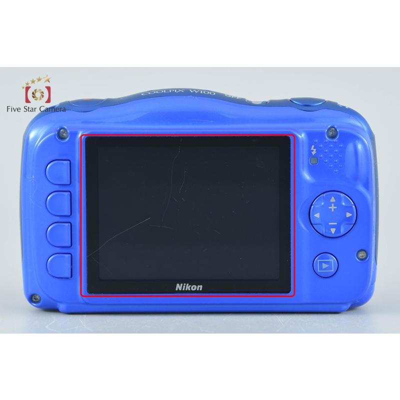 ニコン（Nikon） 【中古】Nikon COOLPIX W100 ブルー コンパクト