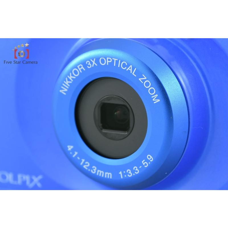 Nikon Coolpix W100 デジカメ　中古品 ニコン（Nikon） 【中古】Nikon COOLPIX W100 ブルー コンパクト
