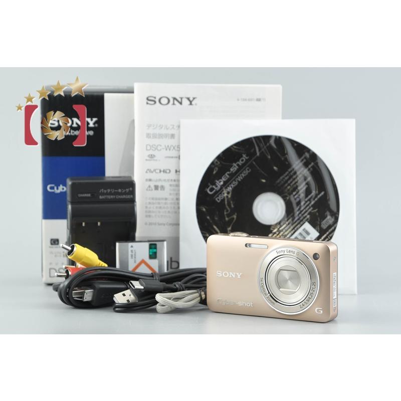 Sony Cyber-shot DSC-WX5　中古 SONY（ソニー） 【中古】SONY Cyber-shot DSC-WX5 ゴールド デジタル