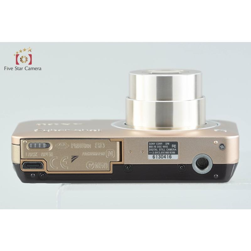 SONY（ソニー） 【中古】SONY Cyber-shot DSC-WX5 ゴールド デジタル