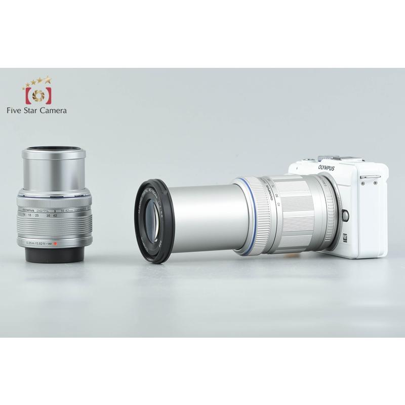 OLYMPUS E-PL1s ホワイト 標準レンズ14-42mm ⅡR 付 オリンパス（OLYMPUS） 【中古】OLYMPUS PEN Lite E-PL1s ホワイト + M