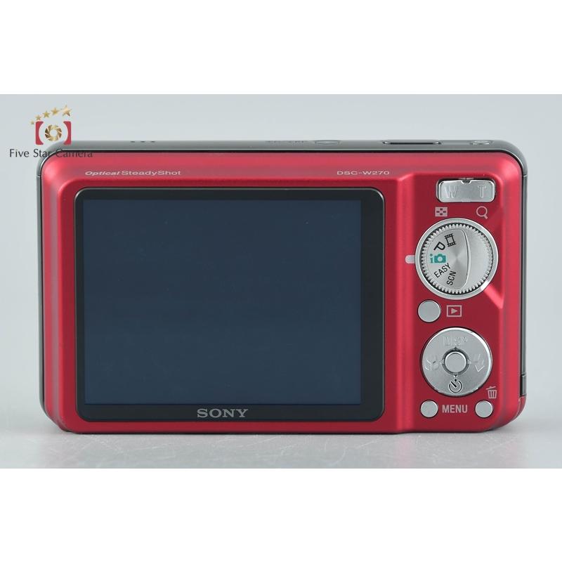 SONY（ソニー） 【中古】SONY Cyber-shot DSC-W270 レッド デジタル