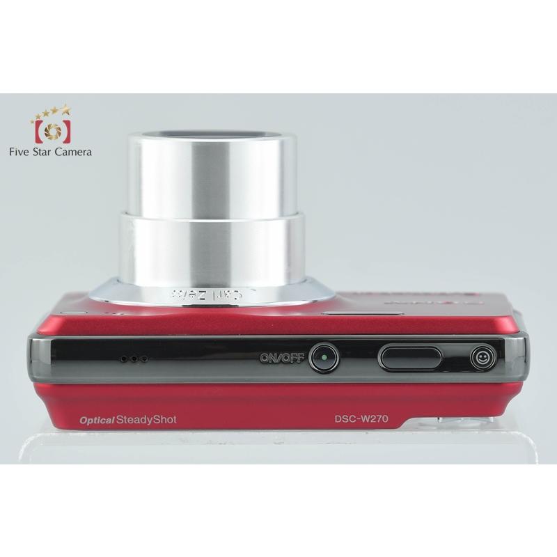 SONY（ソニー） 【中古】SONY Cyber-shot DSC-W270 レッド デジタル