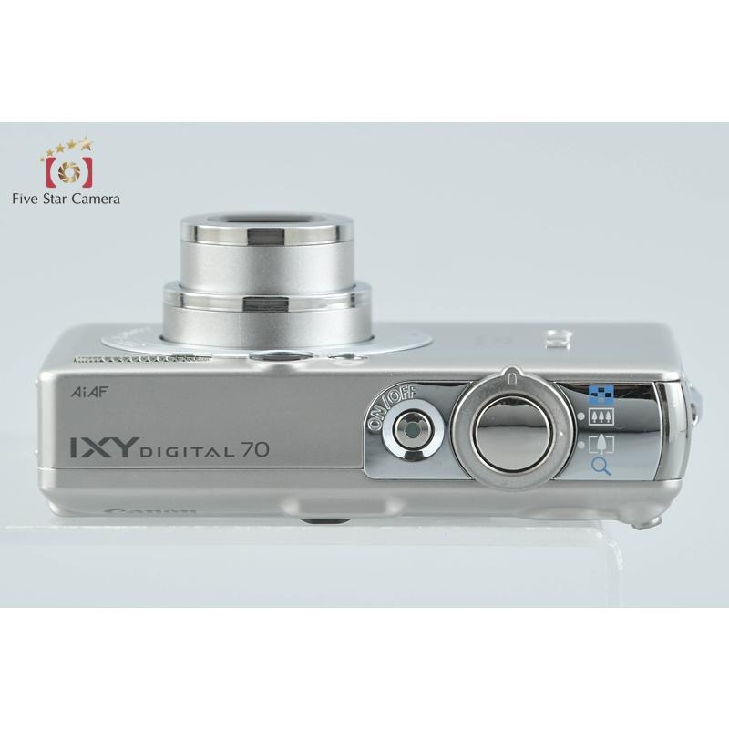 Canon IXY DIGITAL 70 コンパクトデジタルカメラ。中古品 キヤノン（Canon） 【中古】Canon IXY Digital 70 シルバー コンパクト