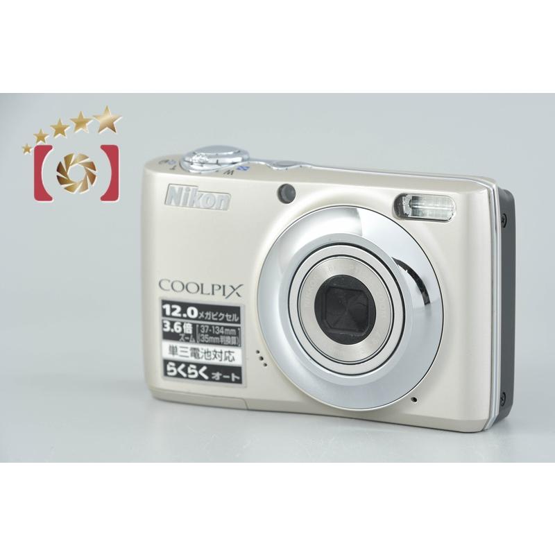 【美品】 Nikon COOLPIX L22 コンパクトデジタルカメラ ニコン（Nikon） 【中古】Nikon COOLPIX L22 シャンパンシルバー
