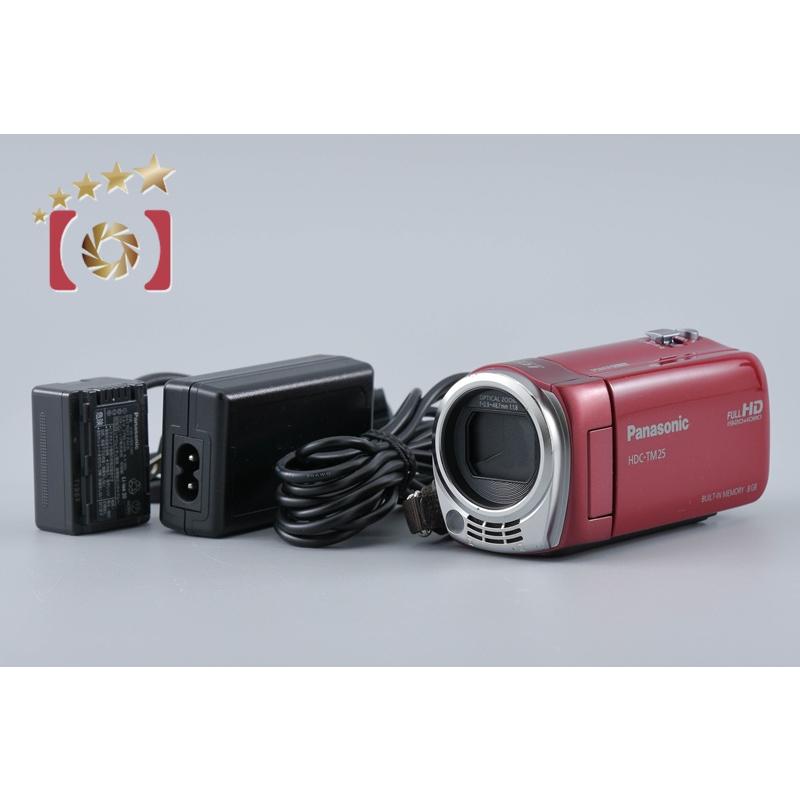 Panasonic（パナソニック） 【中古】Panasonic HDC-TM25 レッド ビデオ