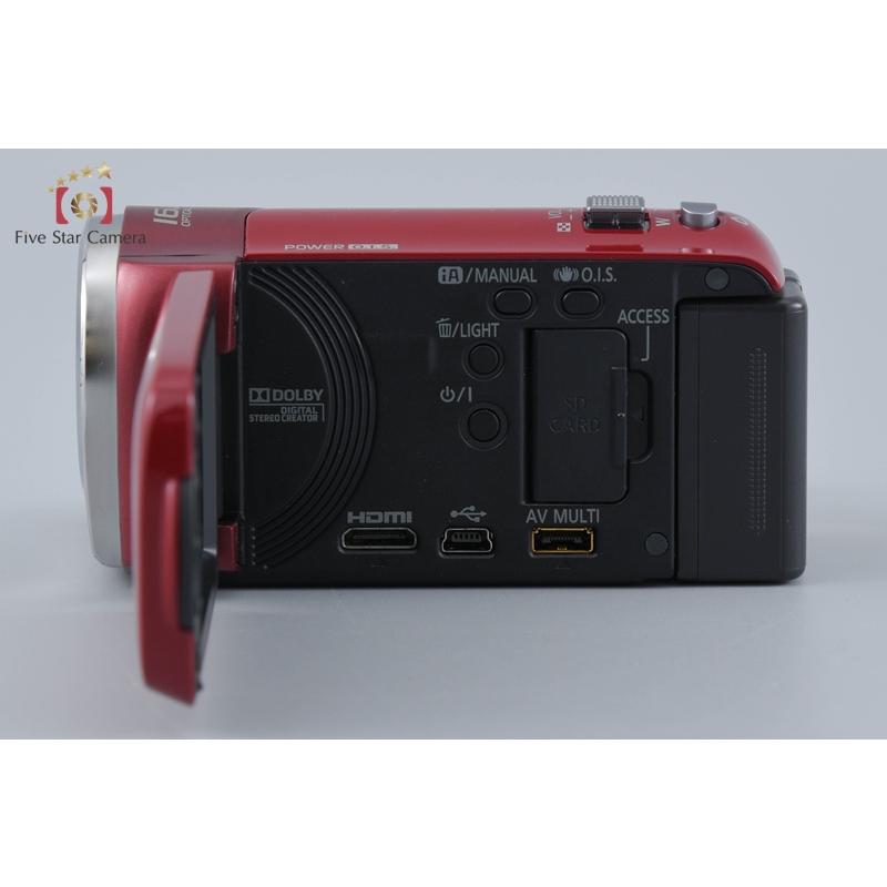 Panasonic（パナソニック） 【中古】Panasonic HDC-TM25 レッド ビデオ