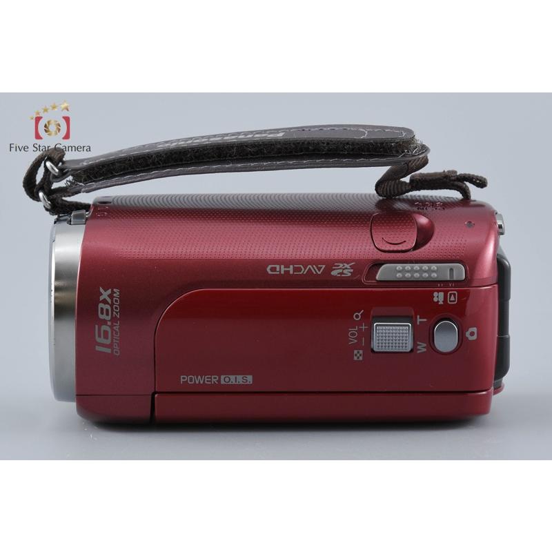 【美品】Panasonic HDC-TM25 ビデオカメラ レッド パナソニック Panasonic（パナソニック） 【中古】Panasonic HDC-TM25 レッド ビデオ