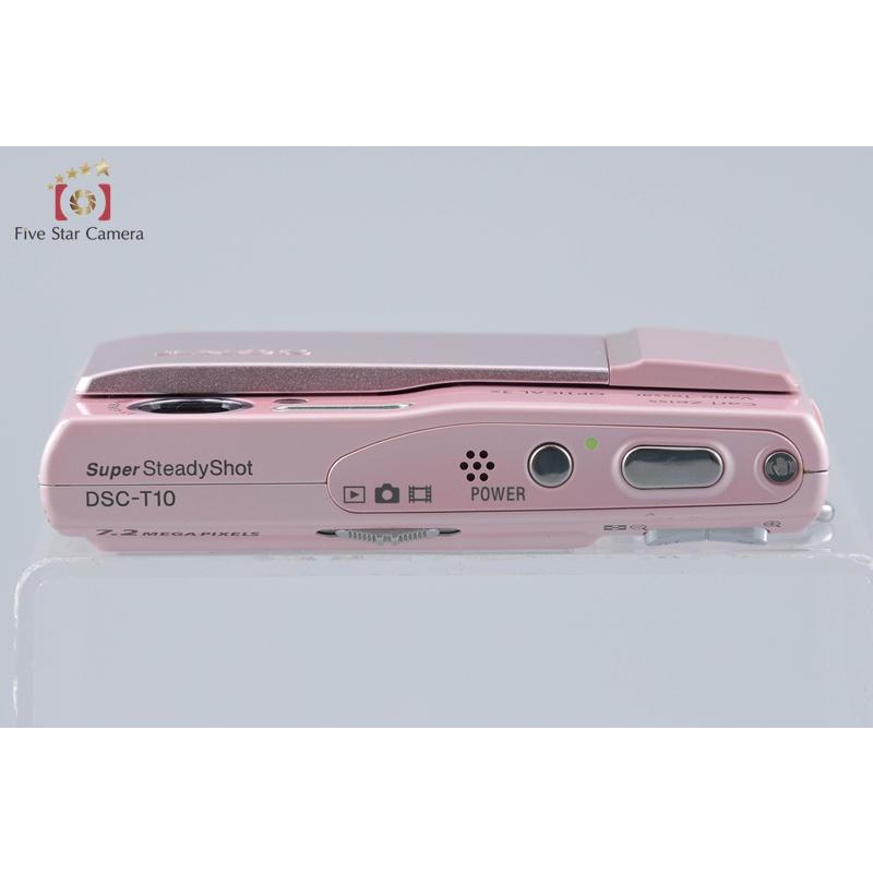 SONY Cyber-shot DSC-T10 ピンク デコ Y2K 平成レトロ SONY（ソニー） 【中古】SONY Cyber-shot DSC-T10 ピンク デジタル