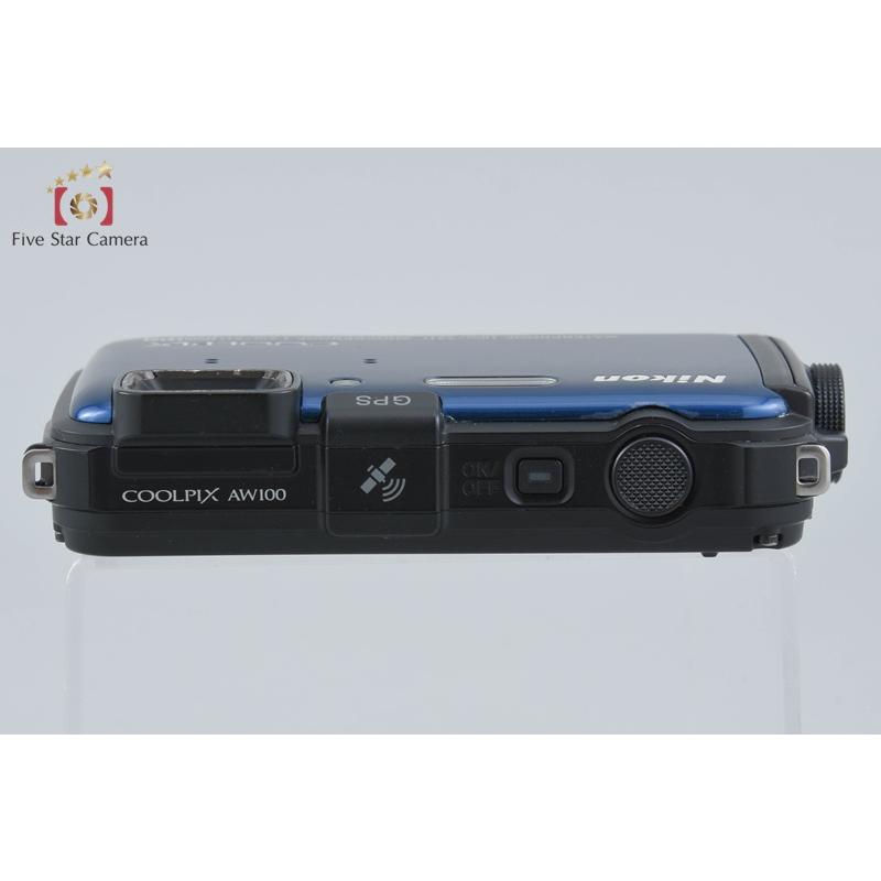 ニコン（Nikon） 【中古】Nikon COOLPIX AW100 オーシャンブルー