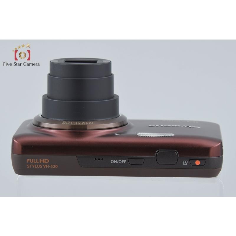 d*9様 [最終値下げ　超美品] Olympus Stylus VH-520 コ オリンパス（OLYMPUS） 【中古】OLYMPUS STYLUS VH-520 ブラウン