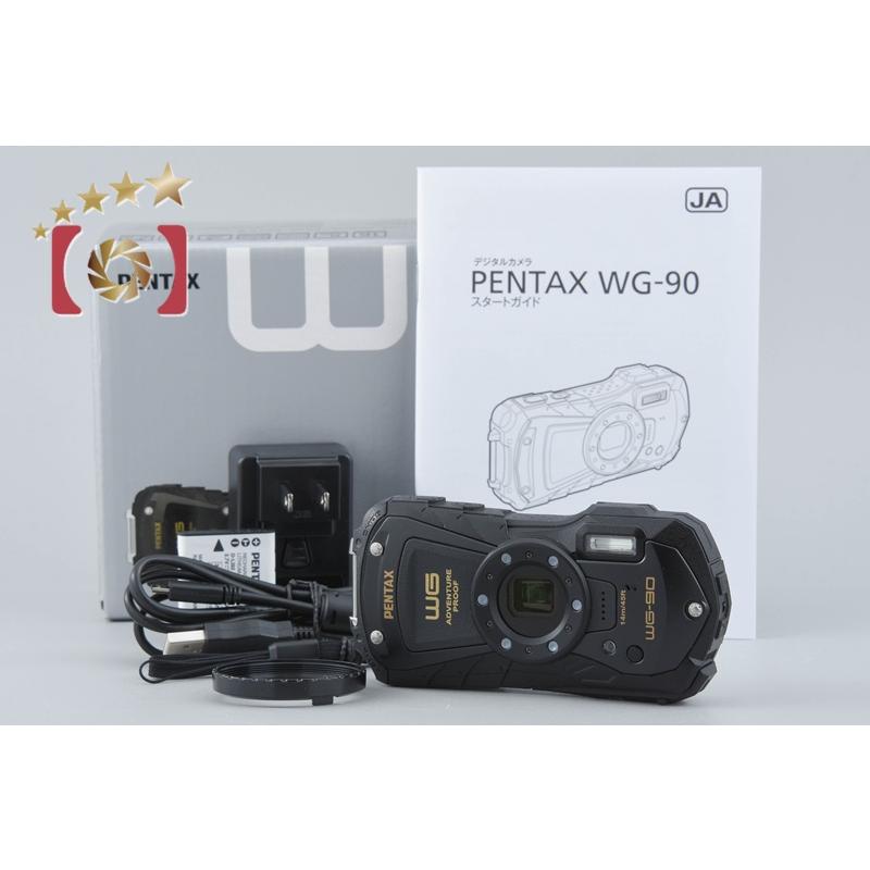 リコー（RICOH） 【中古】RICOH PENTAX ペンタックス WG-90 ブラック 