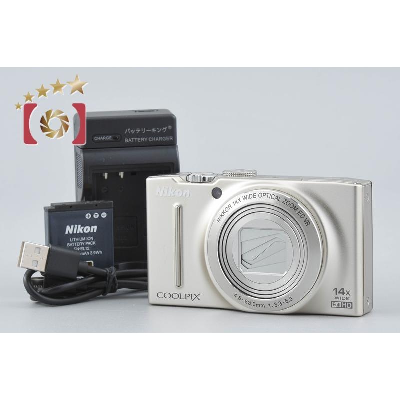 ニコン COOLPIX S8200 プラチナシルバー コンデジ カメラ 中古 ニコン（Nikon） 【中古】Nikon COOLPIX S8200 プラチナシルバー
