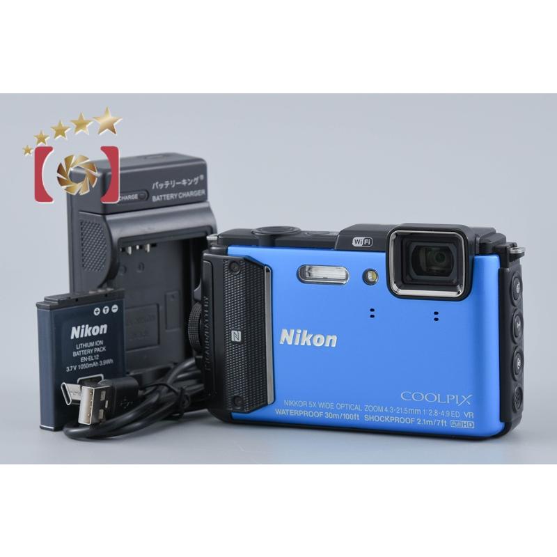 Nikon COOLPIX AW130 ブルー ニコン（Nikon） 【中古】Nikon COOLPIX